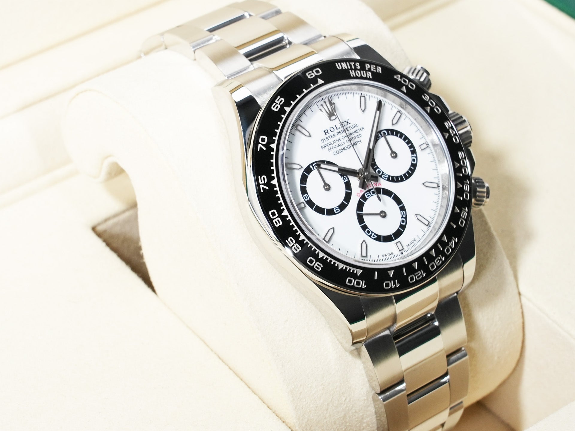ロレックス デイトナ Ref.126500LN ステンレススチール ホワイト文字盤 美中古 na8t7899