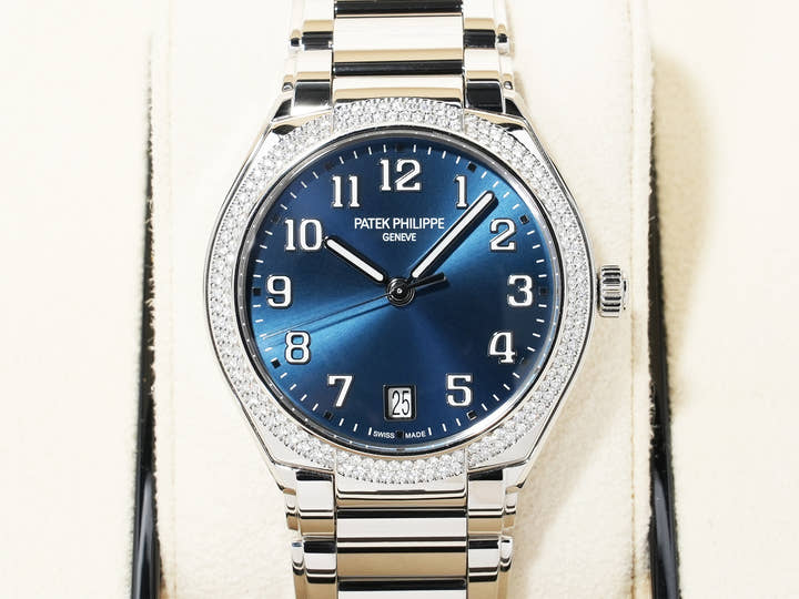 パテックフィリップ Twenty-4 Ref.7300/1200A-001 ステンレススチール ブルーソレイユ文字盤 中古 2wggsc2p
