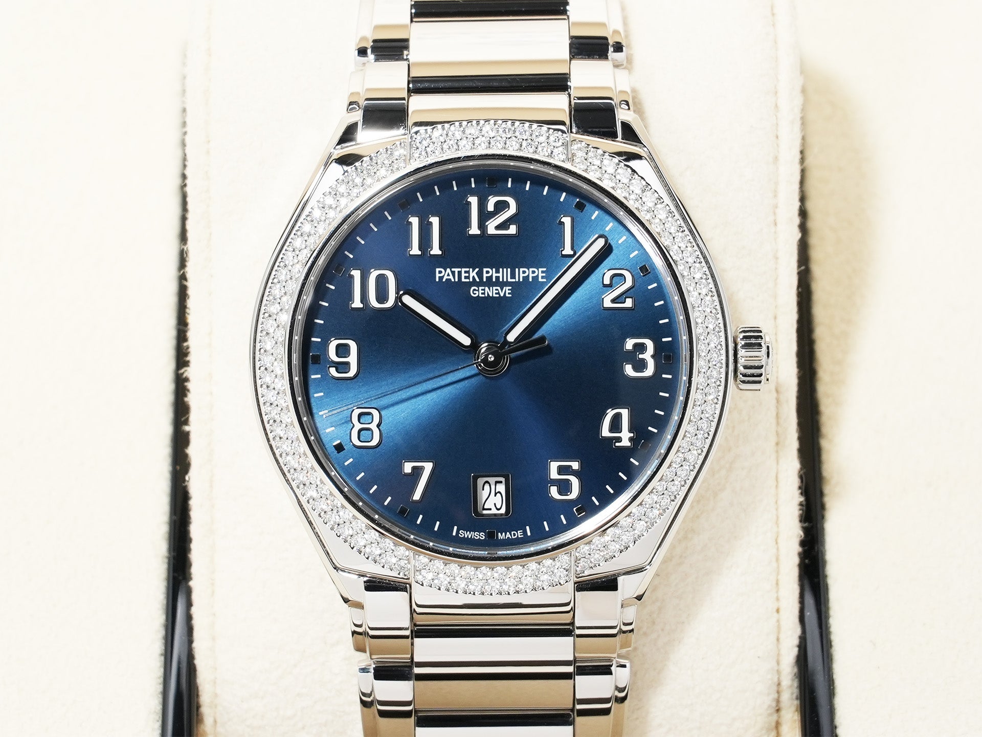 パテックフィリップ Twenty-4 Ref.7300/1200A-001 ステンレススチール ブルーソレイユ文字盤 中古 2wggsc2p