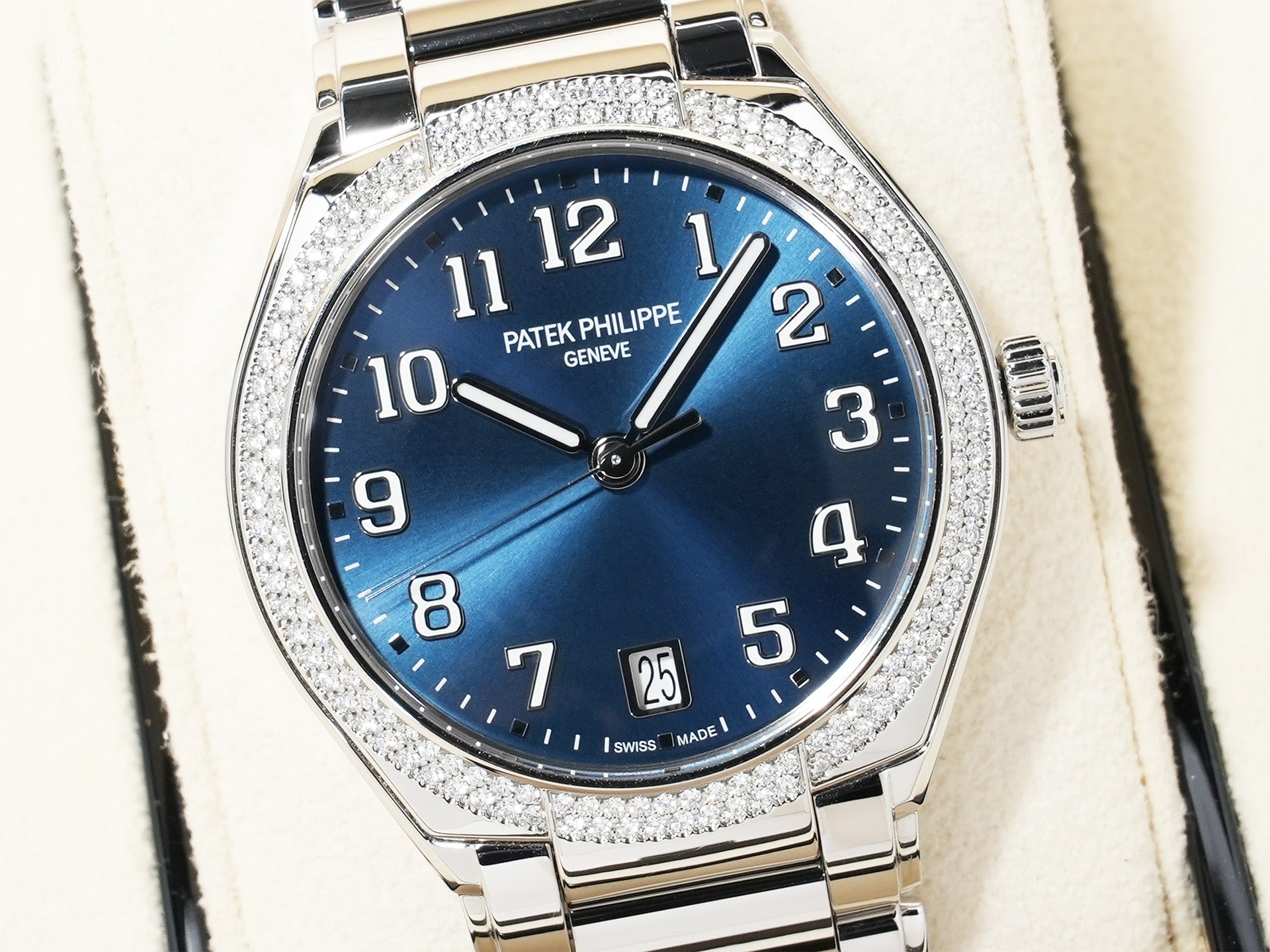 パテックフィリップ Twenty-4 Ref.7300/1200A-001 ステンレススチール ブルーソレイユ文字盤 中古 2wggsc2p