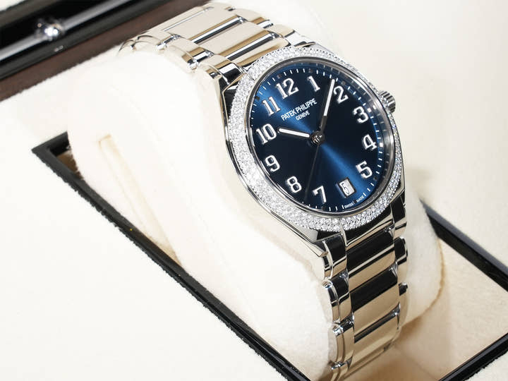パテックフィリップ Twenty-4 Ref.7300/1200A-001 ステンレススチール ブルーソレイユ文字盤 中古 2wggsc2p