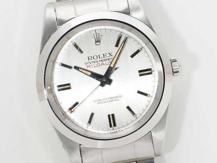 ロレックス ミルガウス Ref.1019 ステンレススチール シルバー文字盤 中古 on5h8vhu
