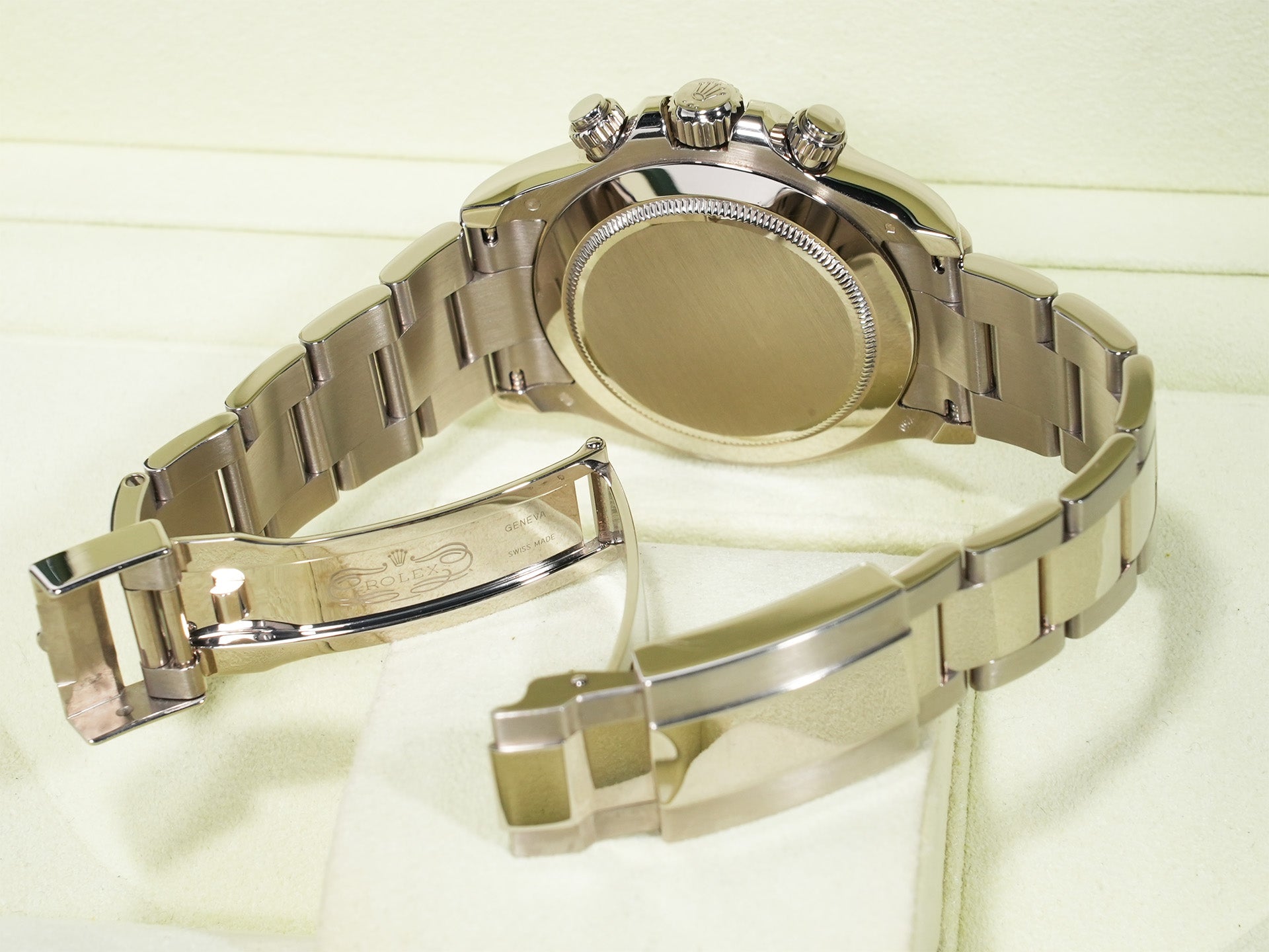 ロレックス デイトナ Ref.116509 ホワイトゴールド ホワイトアラビア文字盤 中古 3xzqqrce