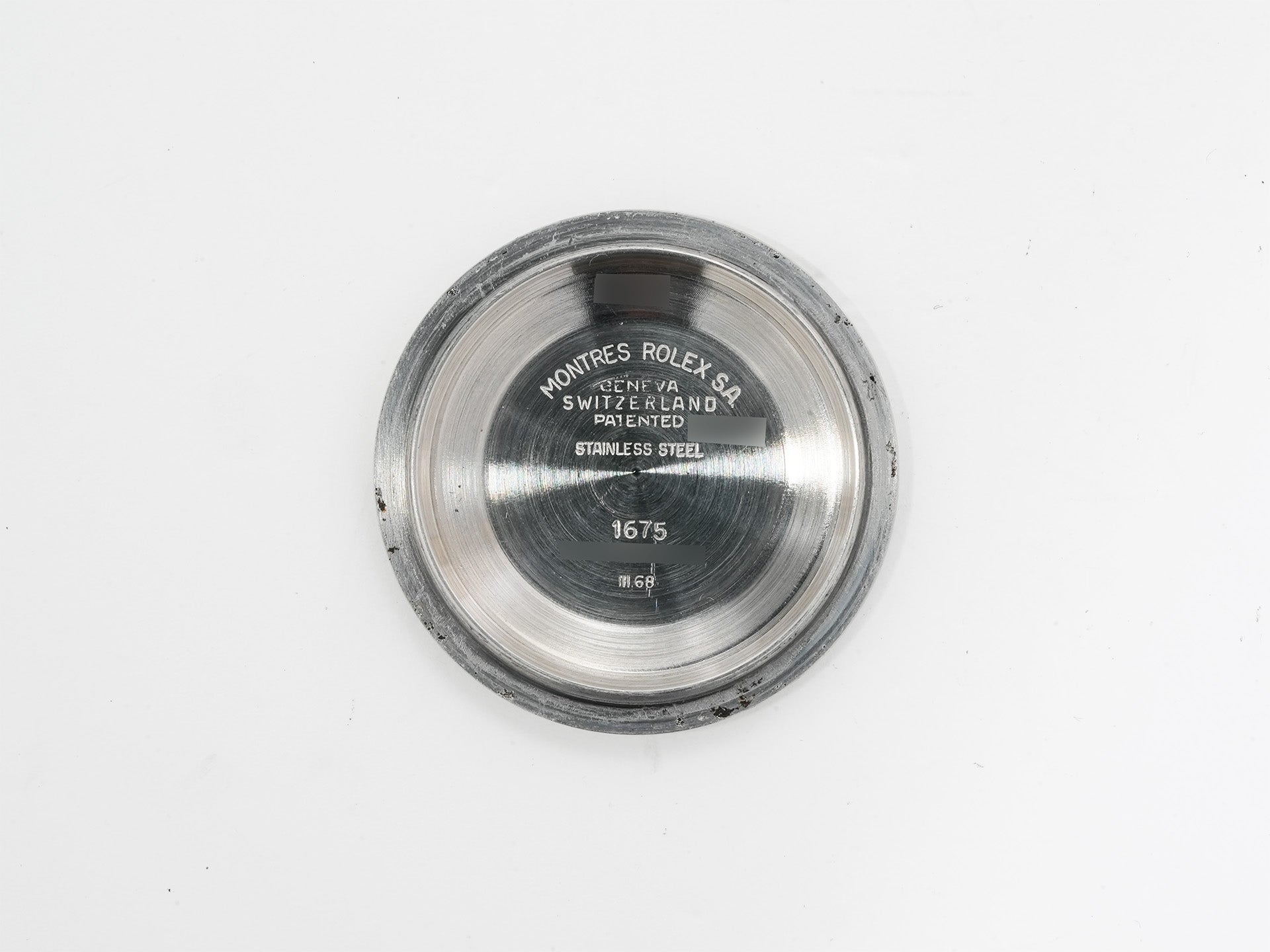 ロレックス GMTマスター Ref.1675 ステンレススチール ブラック文字盤 ジュビリーブレスレット 中古 2irdigjf