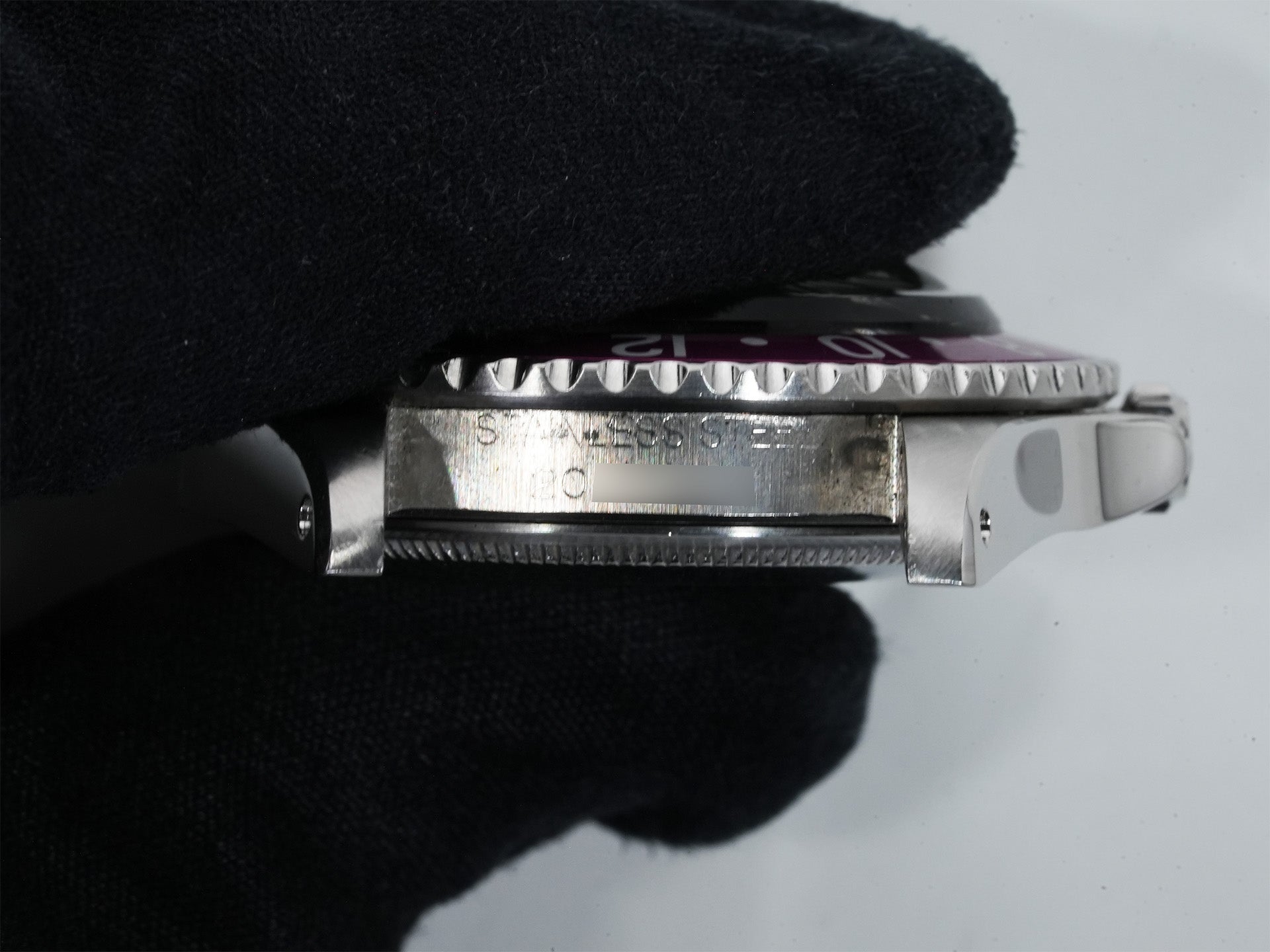 ロレックス GMTマスター Ref.1675 ステンレススチール ブラック文字盤 ジュビリーブレスレット 中古 2irdigjf