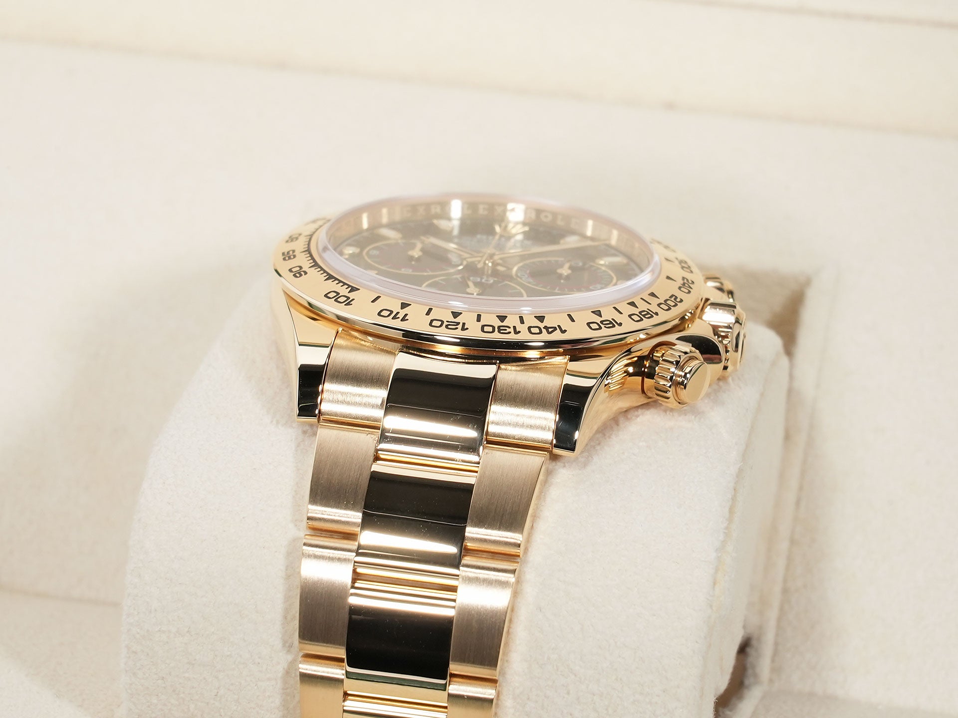 ロレックス デイトナ Ref.116508 イエローゴールド グリーン文字盤 美品 9dmcm6f4