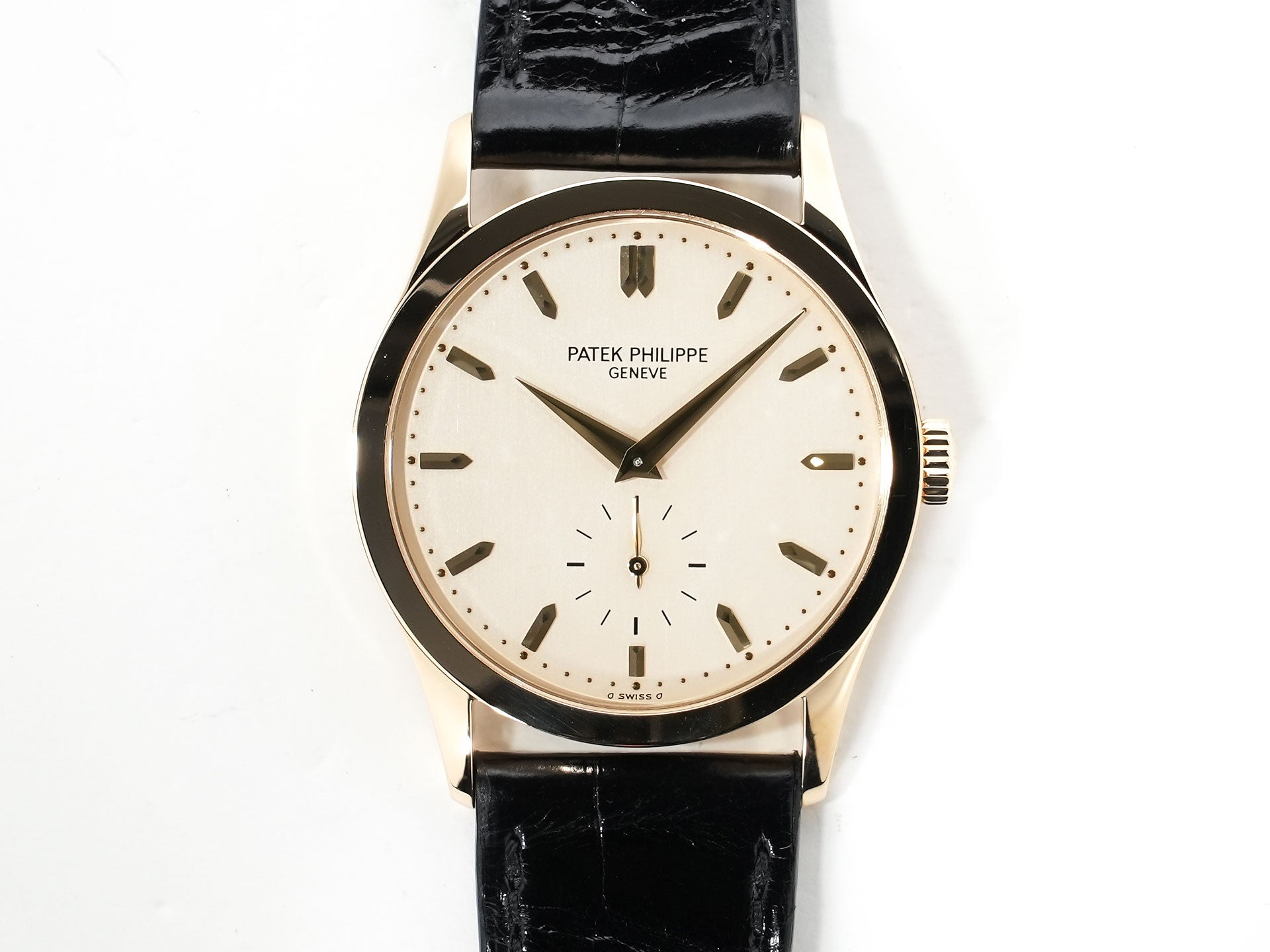 パテックフィリップ カラトラバ Ref.5096J イエローゴールド シルバー文字盤 美品 4nqxzuku