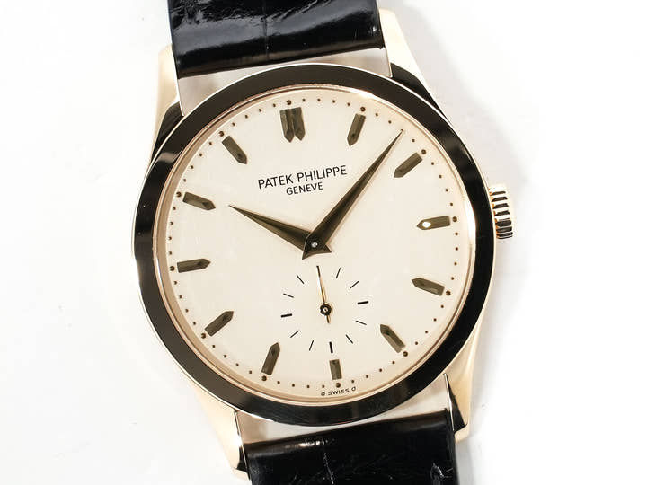 パテックフィリップ カラトラバ Ref.5096J イエローゴールド シルバー文字盤 美品 4nqxzuku
