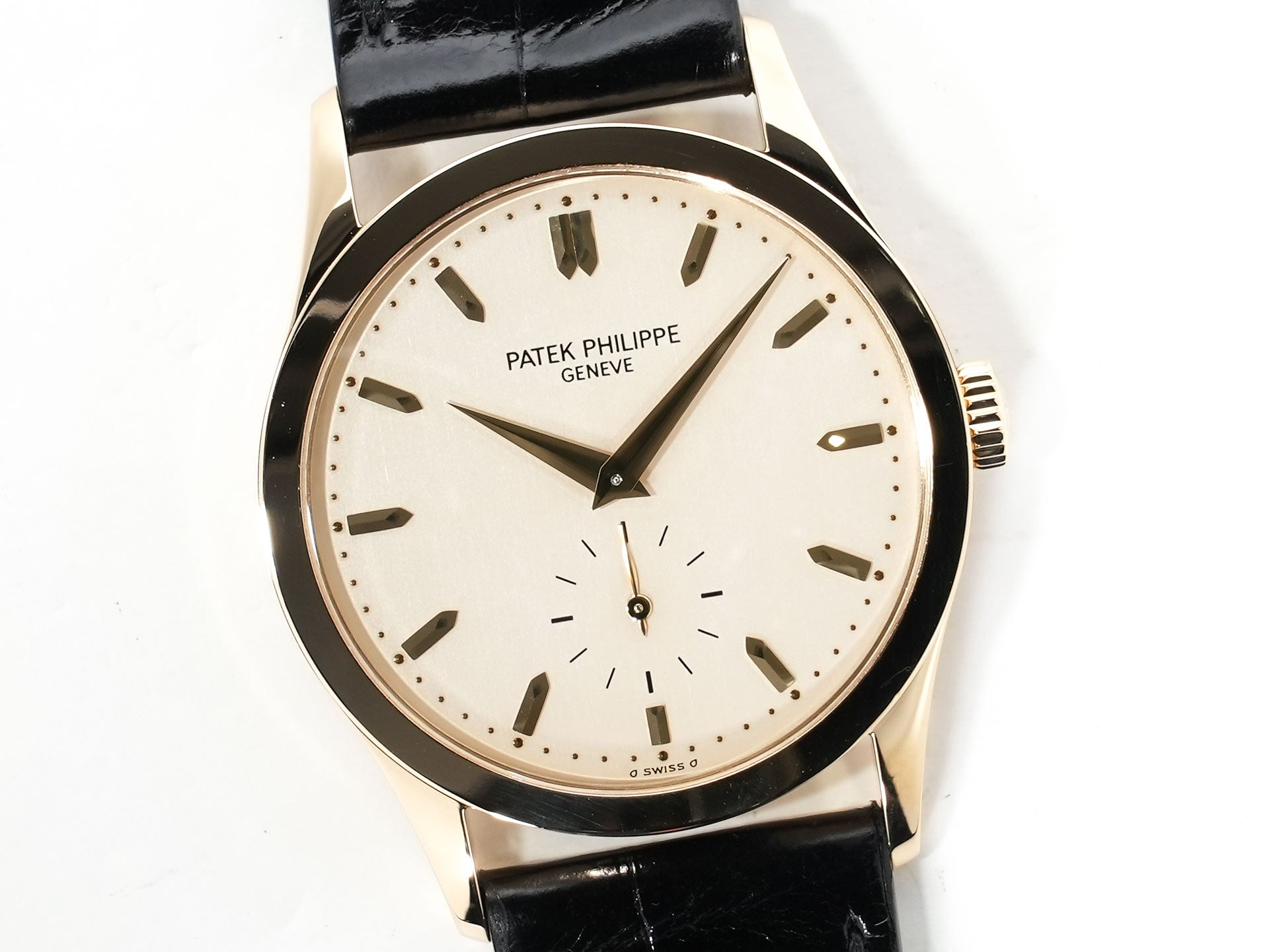 パテックフィリップ カラトラバ Ref.5096J イエローゴールド シルバー文字盤 美品 4nqxzuku