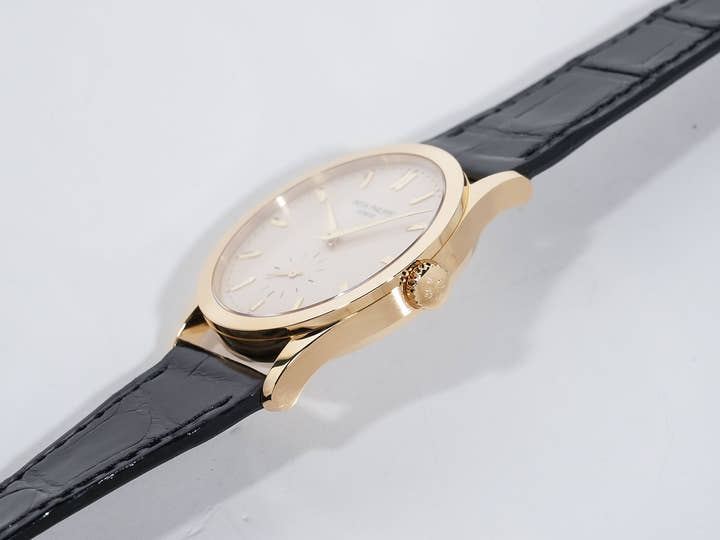パテックフィリップ カラトラバ Ref.5096J イエローゴールド シルバー文字盤 美品 4nqxzuku