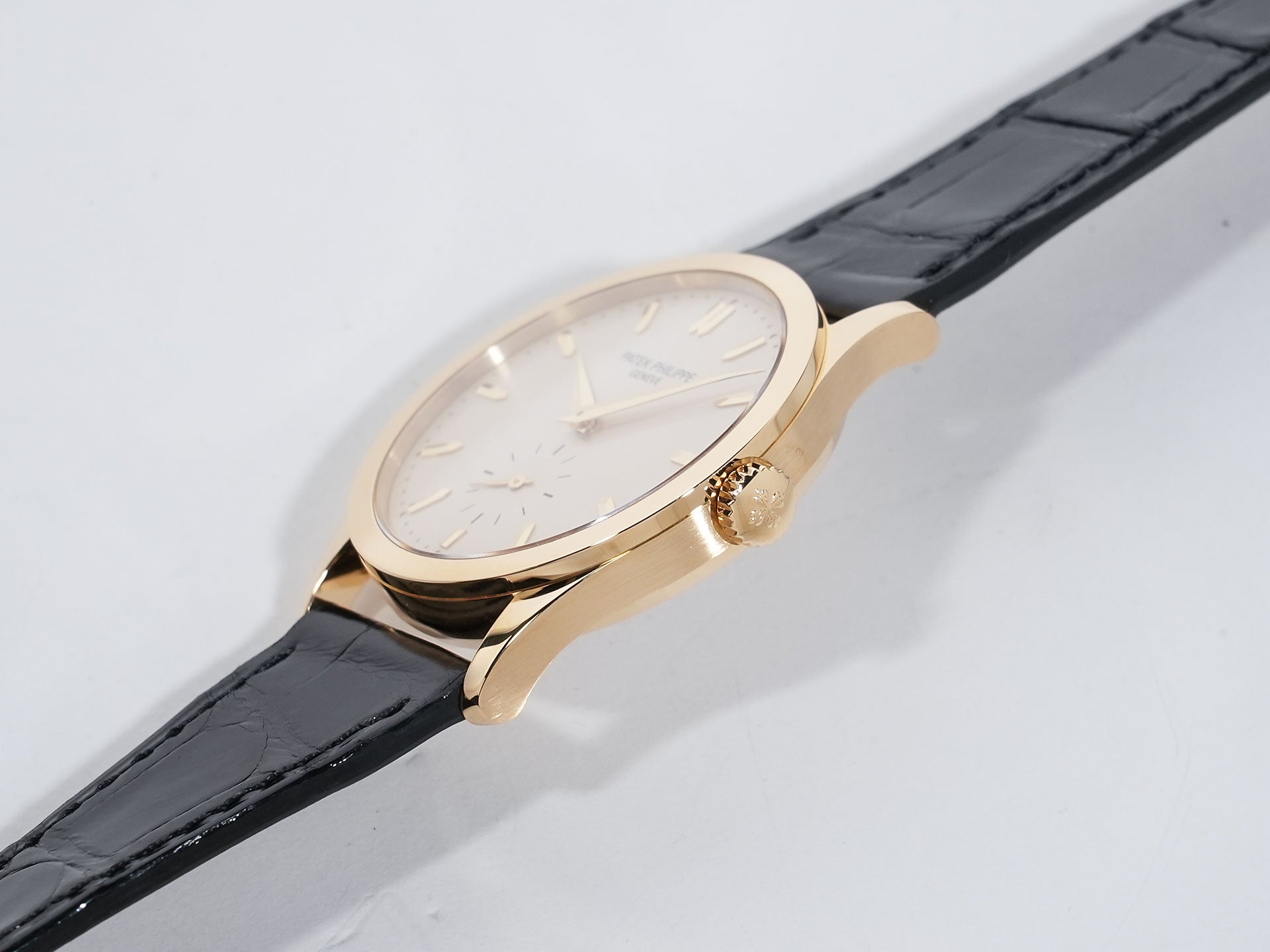 パテックフィリップ カラトラバ Ref.5096J イエローゴールド シルバー文字盤 美品 4nqxzuku