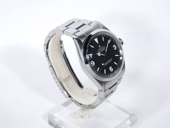 ロレックス エクスプローラーI Ref.1016 ステンレススチール ブラック文字盤 中古 esin7vtb