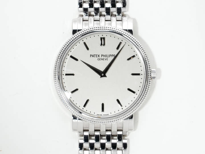パテックフィリップ カラトラバ Ref.5120/1G-001 ホワイトゴールド シルバー文字盤 中古 4kjjzys5