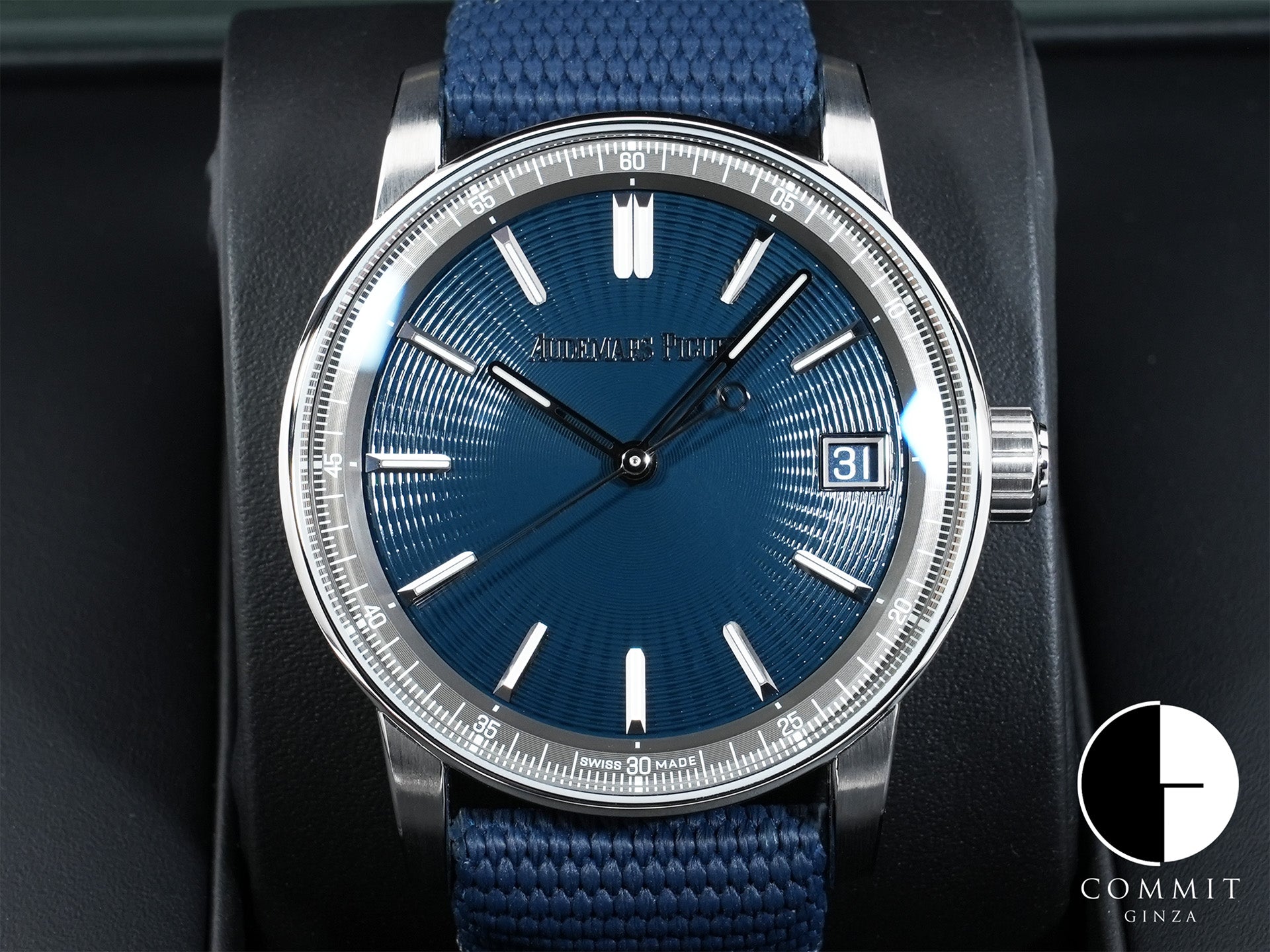 Audemars Piguet CODE 11.59 by Audemars Piguet Ref. 15210ST.OO.A348KB.01 Stainless Steel Night Blue Dial Unused 8bvcz3kw