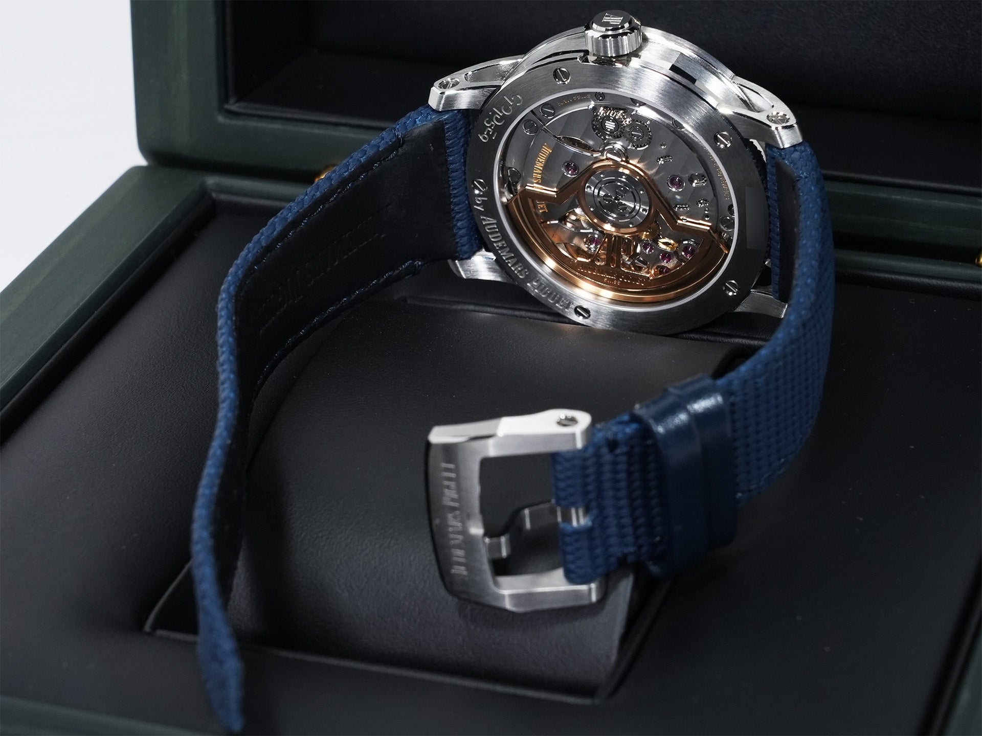 Audemars Piguet CODE 11.59 by Audemars Piguet Ref. 15210ST.OO.A348KB.01 Stainless Steel Night Blue Dial Unused 8bvcz3kw