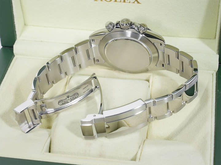 ロレックス デイトナ Ref.116520 ステンレススチール ブラック文字盤 美品 baq75rb2