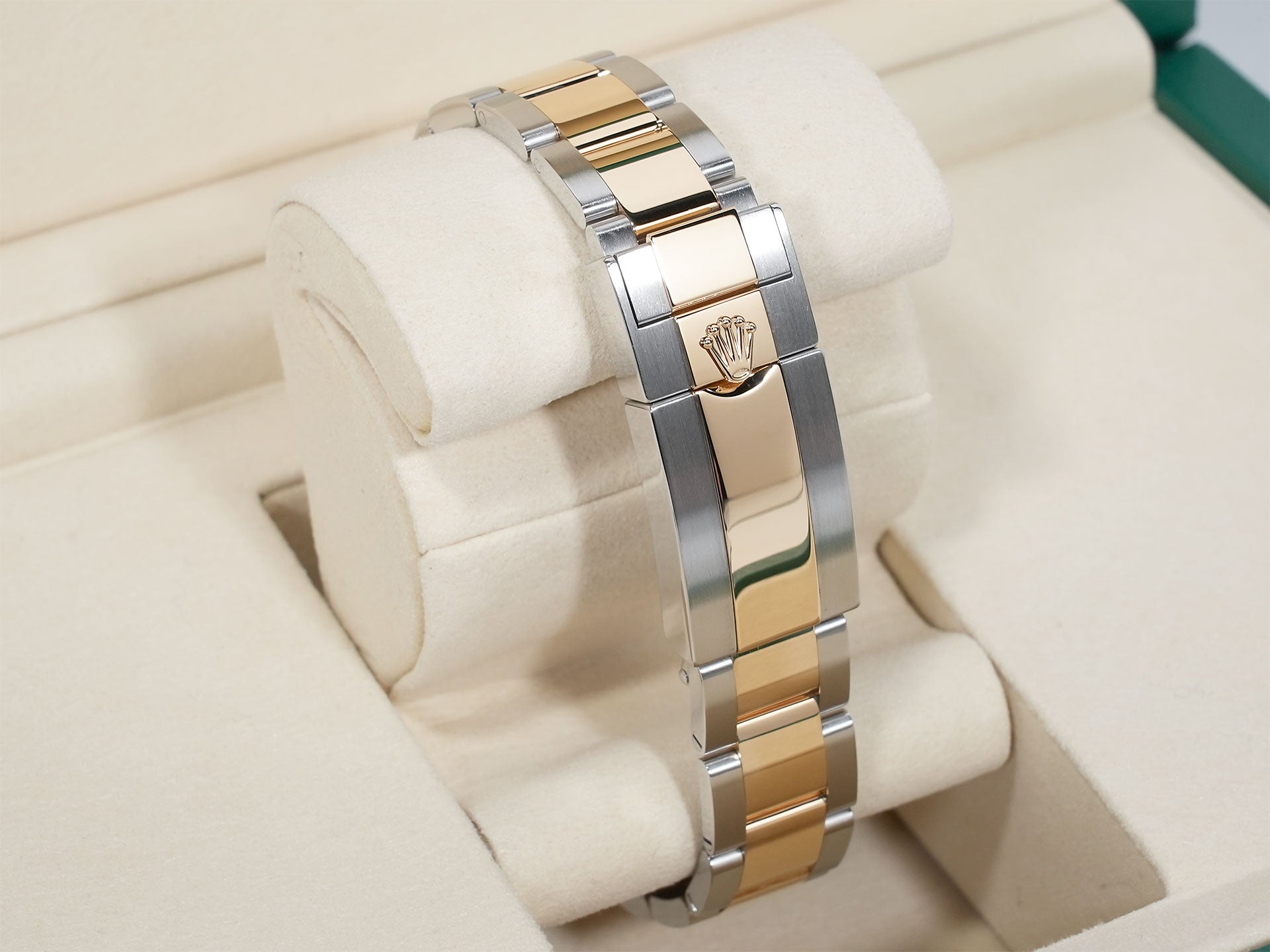 ROLEX Explorer 36 Ref. 124273 Stainless Steel/Yellow Gold Black Dial Oyster Bracelet Excellent Condition 6or936z4