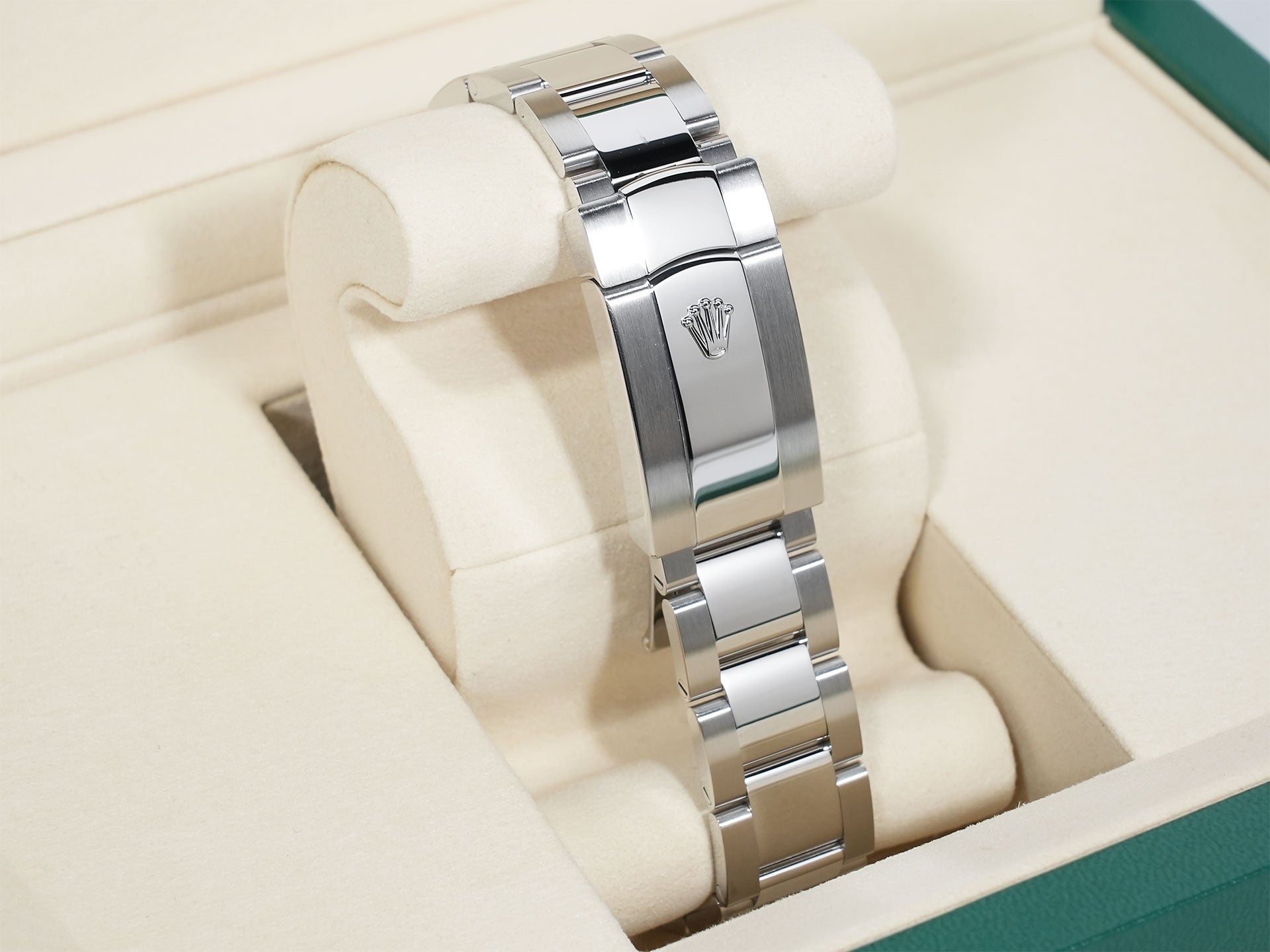 ROLEX Datejust 41 Ref.126334G Stainless Steel/White Gold Bright Blue Dial Oyster Bracelet Excellent Condition j5ywsbqt