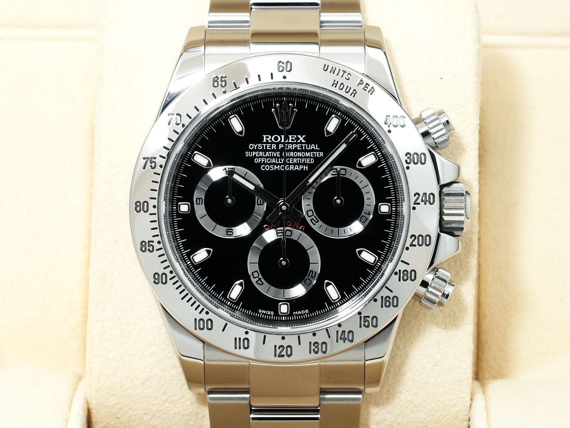 ロレックス デイトナ Ref.116520 ステンレススチール ブラック文字盤 美品 tbgnrmrn