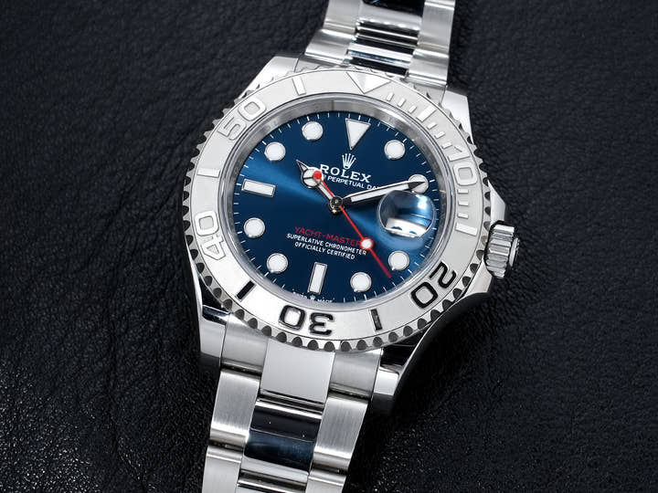 Rolex Yacht-Master 40 Ref. 126622 Stainless Steel/Platinum Bright Blue Dial Excellent Pre-owned dzgm9u9r
