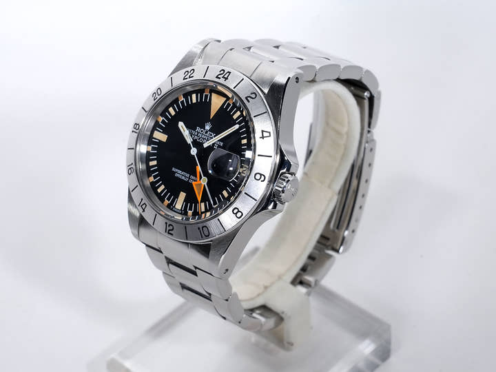 Rolex Explorer II Ref. 1655 Stainless Steel Black Dial Oyster Bracelet Excellent Used Condition ww6o6vn9