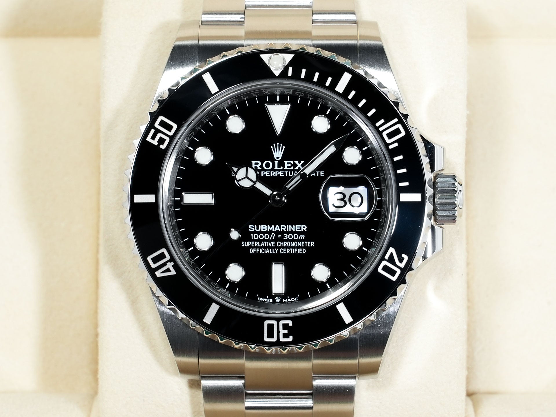 Rolex Submariner Date Ref.126610LN Stainless Steel Black Dial Excellent Used Condition v8uomye6
