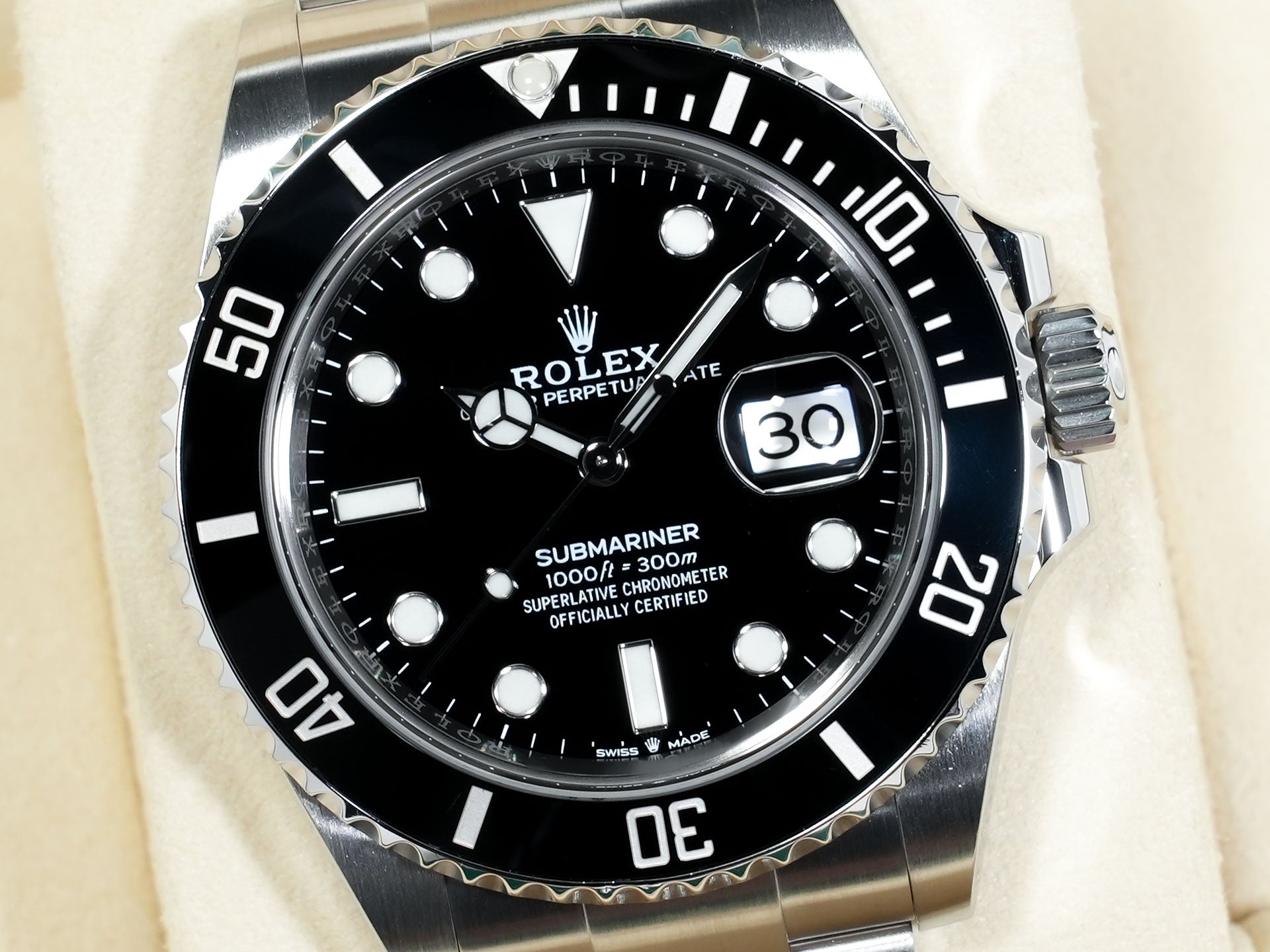 Rolex Submariner Date Ref.126610LN Stainless Steel Black Dial Excellent Used Condition v8uomye6