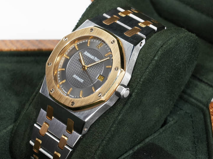 Audemars Piguet Royal Oak Ref.15050SA.O.0789SA.01 Stainless Steel/Yellow Gold Gray Dial Pre-owned o27rmxrf