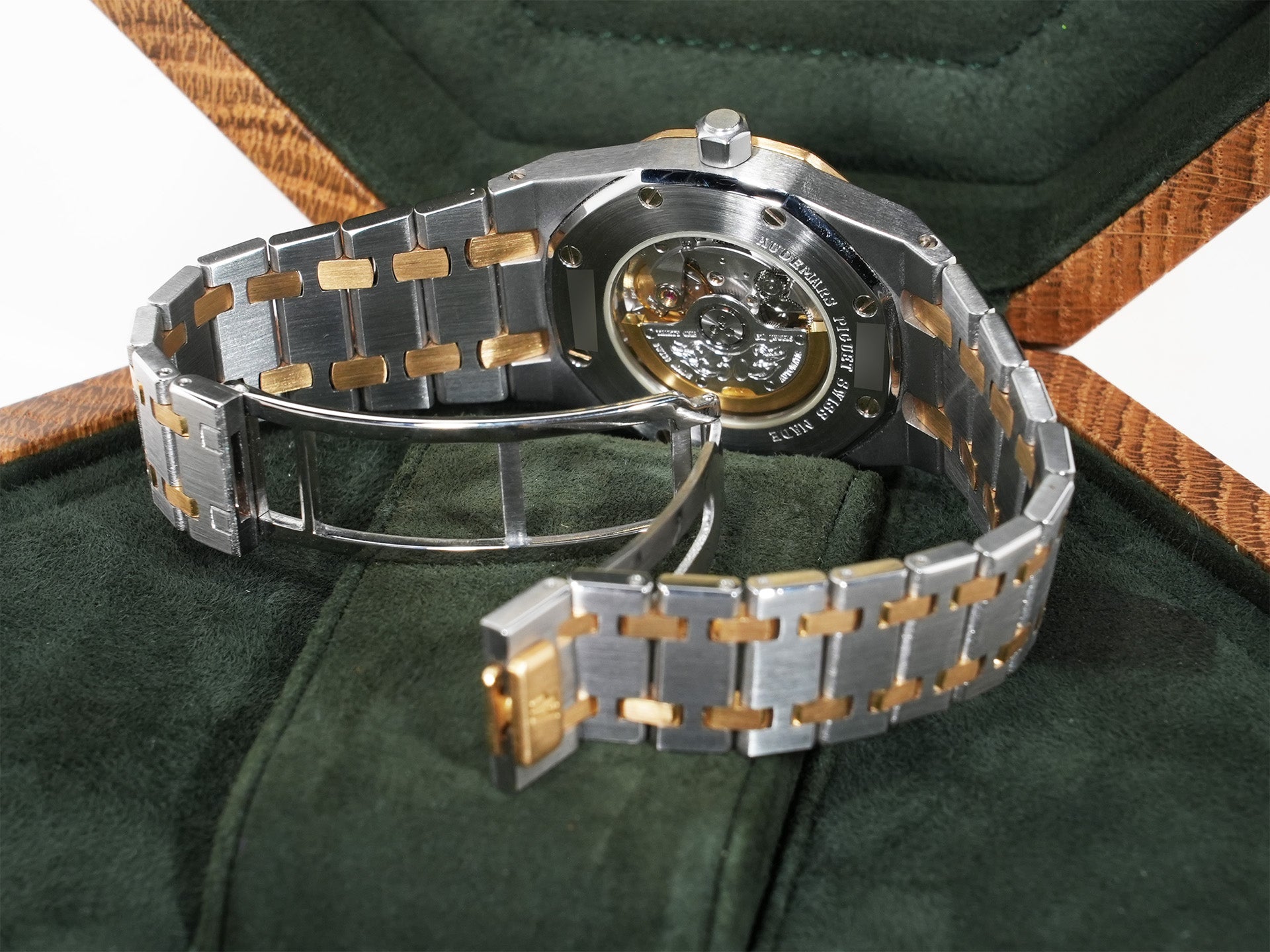 Audemars Piguet Royal Oak Ref.15050SA.O.0789SA.01 Stainless Steel/Yellow Gold Gray Dial Pre-owned o27rmxrf