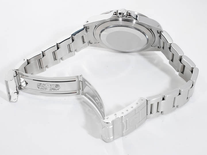 Rolex Explorer II Ref. 16570 Stainless Steel Black Dial Oyster Bracelet Used zx7ih7js