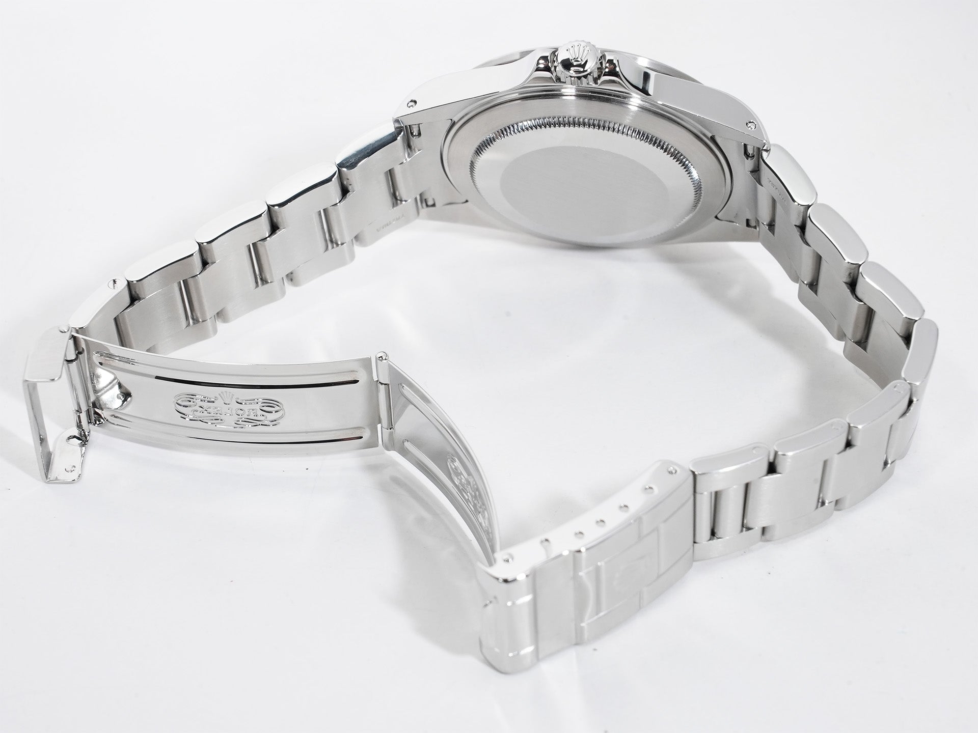 Rolex Explorer II Ref. 16570 Stainless Steel Black Dial Oyster Bracelet Used zx7ih7js