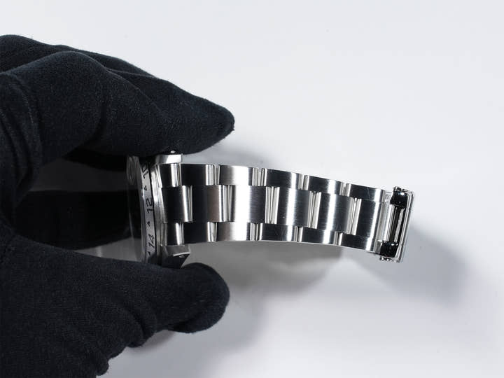 Rolex Explorer II Ref. 16570 Stainless Steel Black Dial Oyster Bracelet Used zx7ih7js