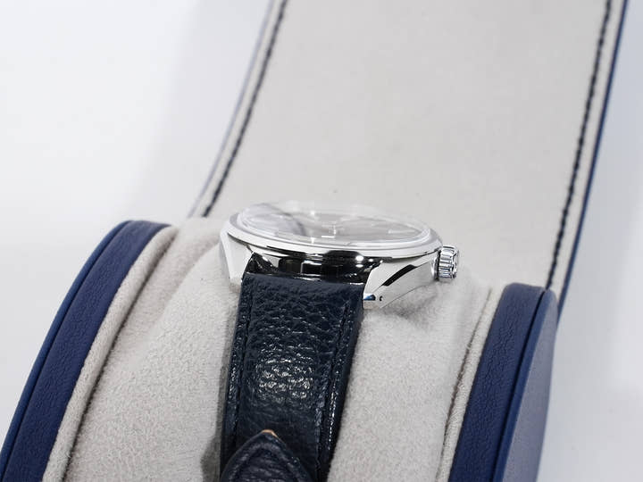 Grand Seiko Evolution 9 Collection Manual Winding Mechanical Hi-Beat 36000 Ref.SLGW007 Stainless Steel Blue Dial Pre-owned 2scrghrt