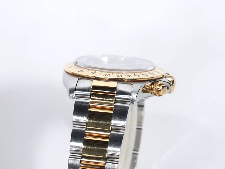 ロレックス デイトナ エルプリメロ Ref.16523 ステンレススチール/イエローゴールド ブラック文字盤 中古 nijpfcwv