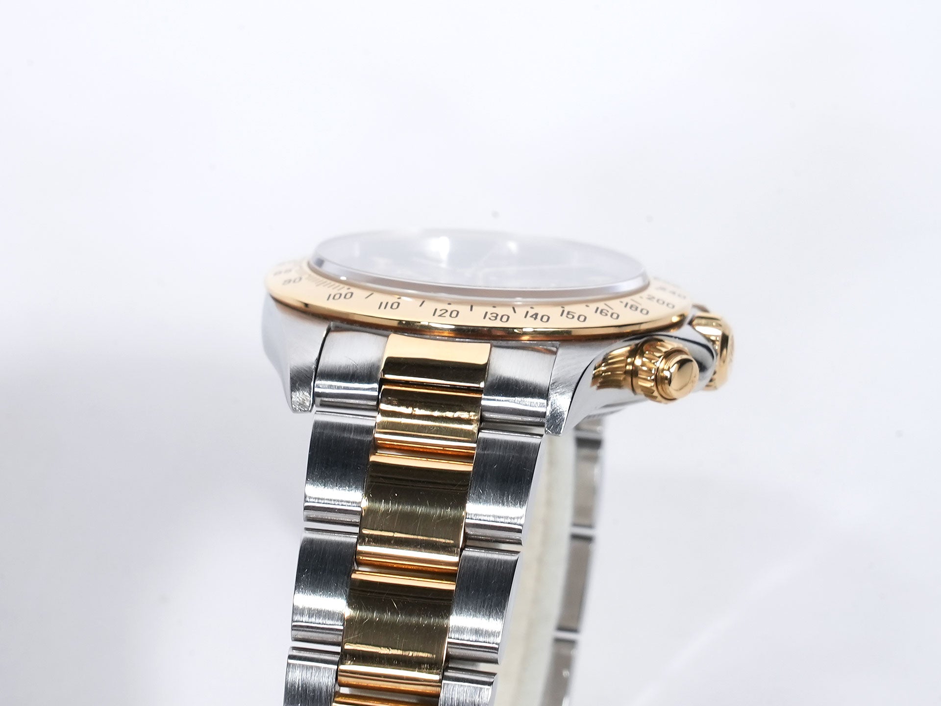 ロレックス デイトナ エルプリメロ Ref.16523 ステンレススチール/イエローゴールド ブラック文字盤 中古 nijpfcwv