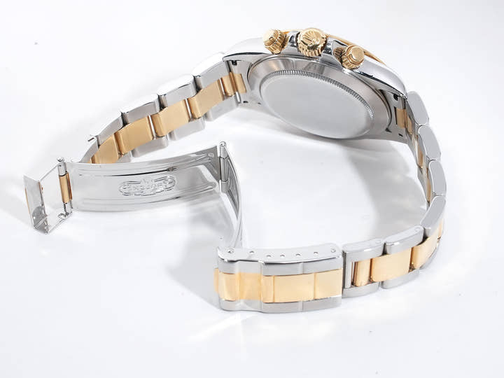 ロレックス デイトナ エルプリメロ Ref.16523 ステンレススチール/イエローゴールド ブラック文字盤 中古 nijpfcwv