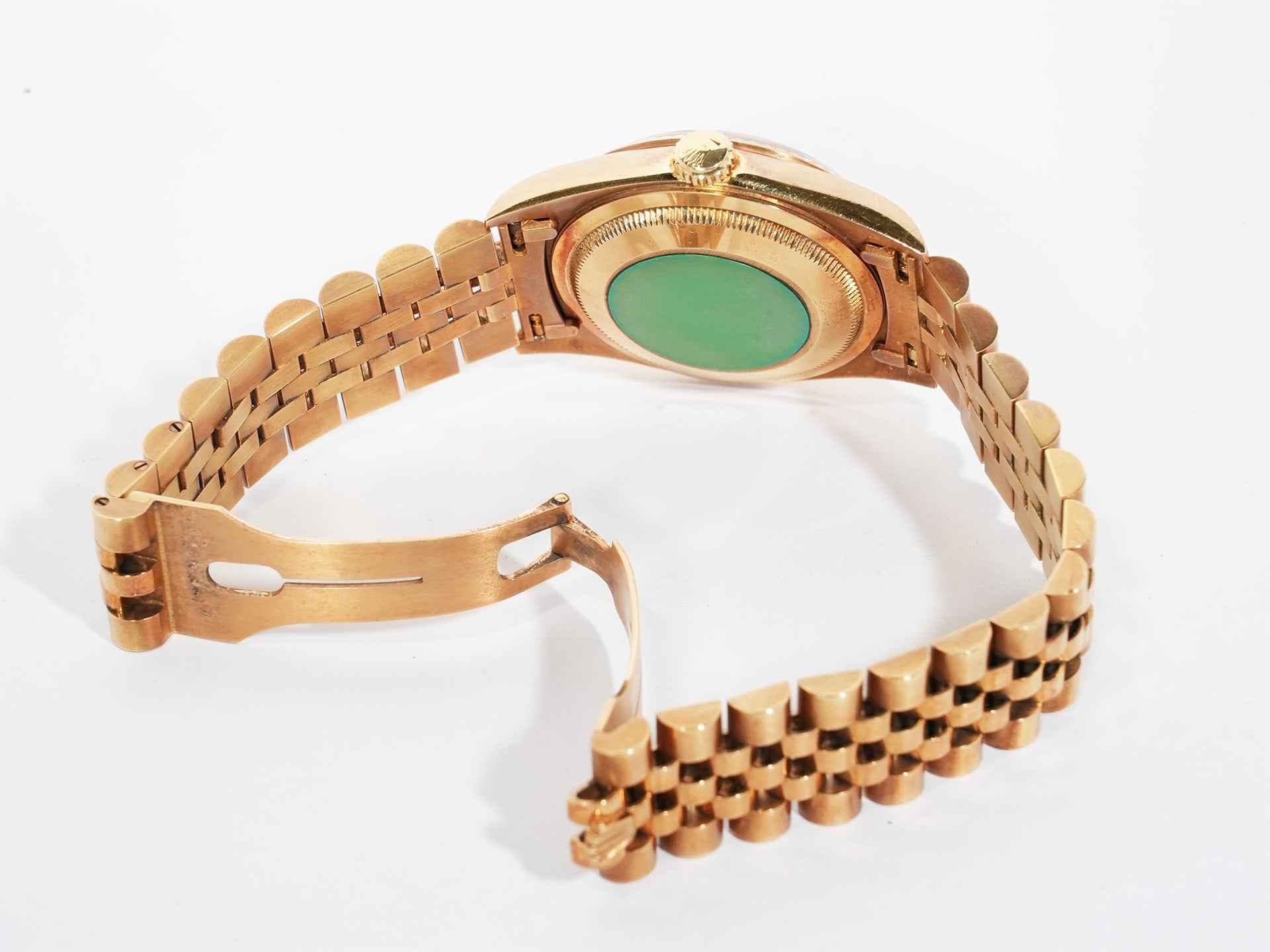 Rolex Datejust 36 Ref. 16238G Yellow Gold Champagne Gold x 10P Diamond Dial Jubilee Bracelet Used ruucyag7