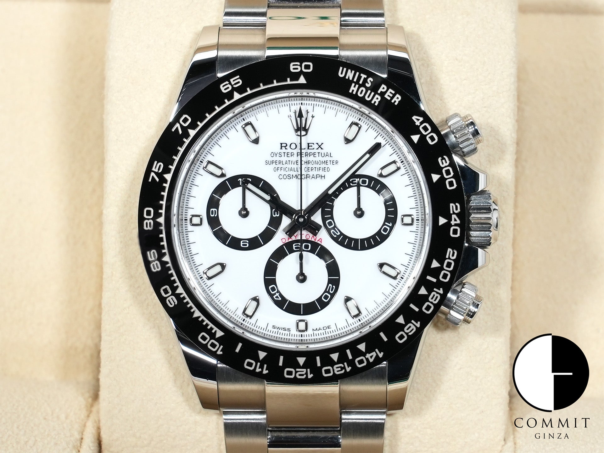 ロレックス デイトナ Ref.116500LN ステンレススチール ホワイト文字盤 中古 5j5ka3hc