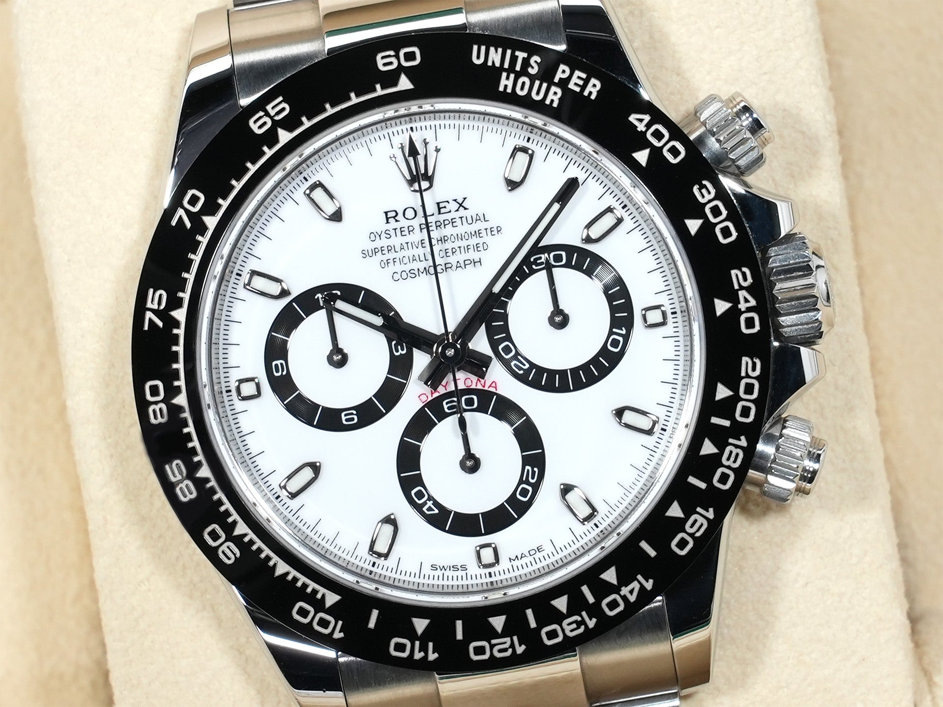 ロレックス デイトナ Ref.116500LN ステンレススチール ホワイト文字盤 中古 5j5ka3hc