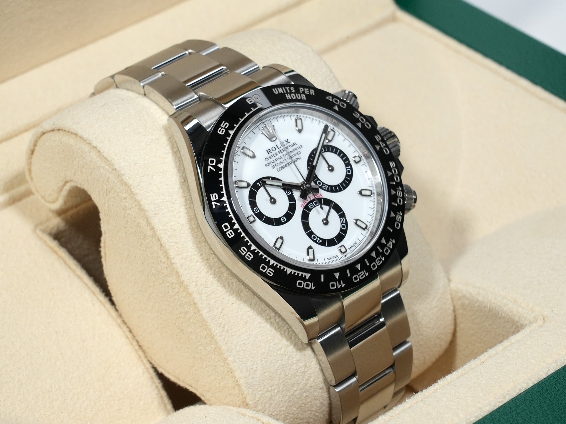 ロレックス デイトナ Ref.116500LN ステンレススチール ホワイト文字盤 中古 5j5ka3hc