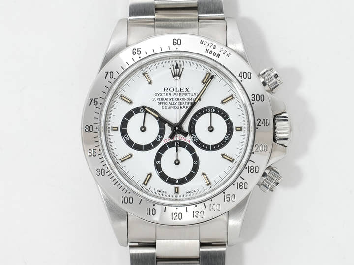 ロレックス デイトナ エルプリメロ Ref.16520 ステンレススチール ホワイト文字盤 中古 bfokapyh