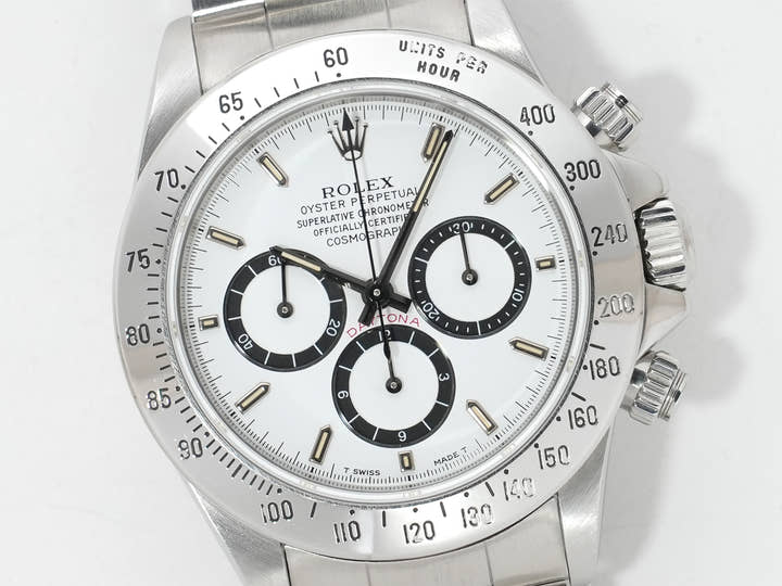 ロレックス デイトナ エルプリメロ Ref.16520 ステンレススチール ホワイト文字盤 中古 bfokapyh