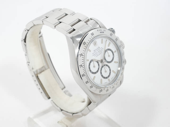 ロレックス デイトナ エルプリメロ Ref.16520 ステンレススチール ホワイト文字盤 中古 bfokapyh