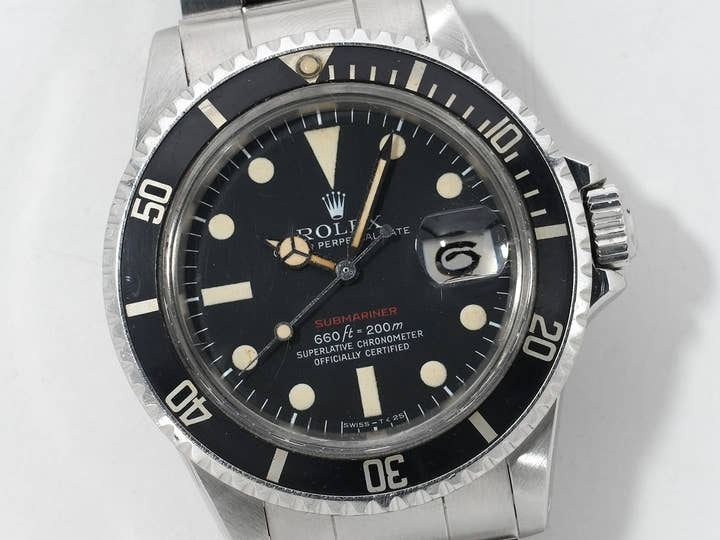 ロレックス サブマリーナー デイト Ref.1680 ステンレススチール ブラック文字盤 中古 muqs3kj3