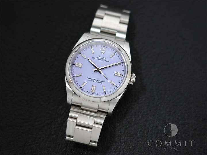 ロレックス オイスターパーペチュアル36 Ref.126000 ステンレススチール ラベンダー文字盤 美中古 uypayapo