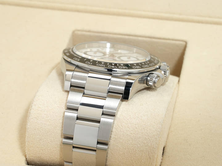 ロレックス デイトナ Ref.126500LN ステンレススチール ホワイト文字盤 美品 ynwohpu7