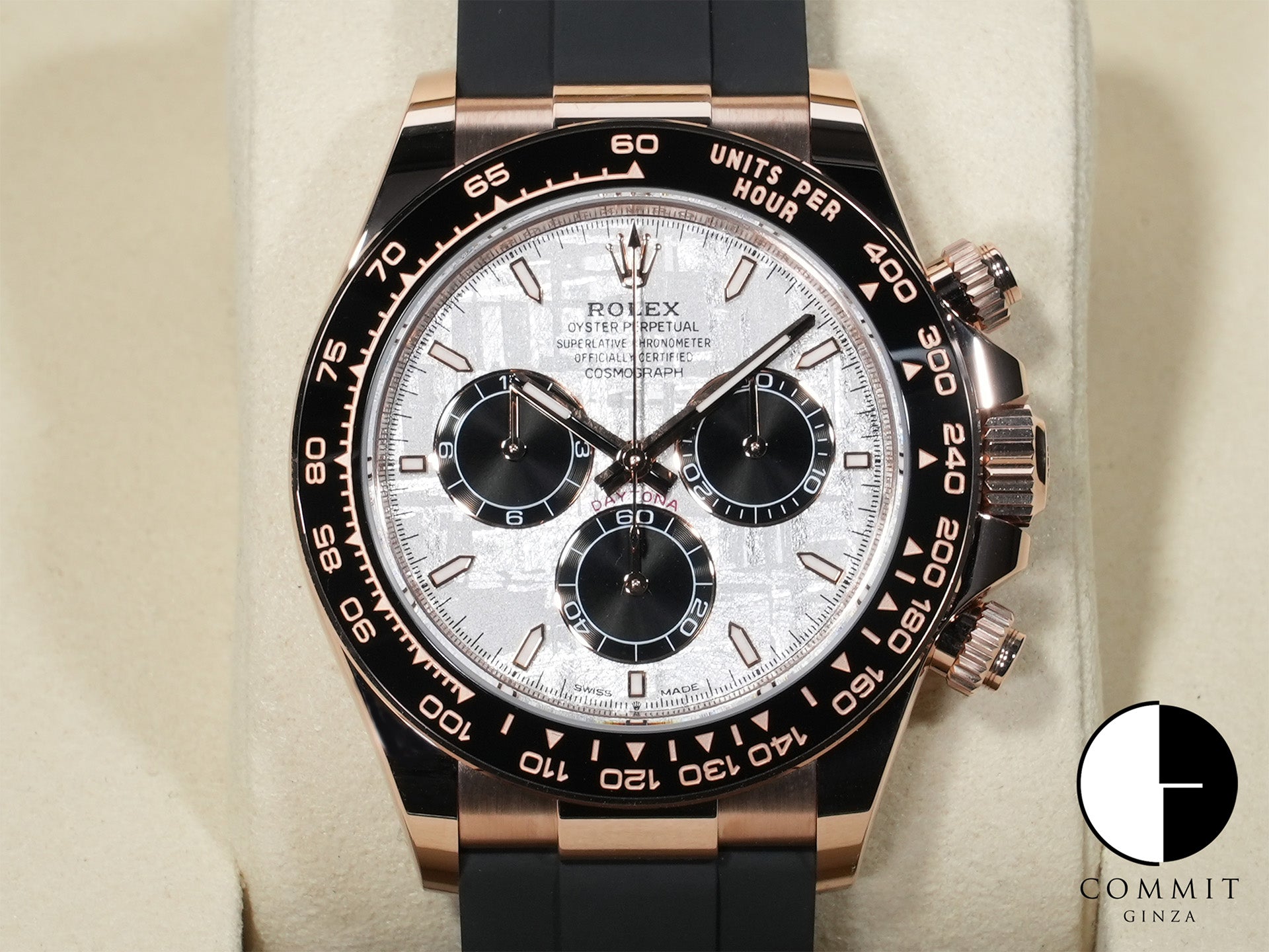 ロレックス デイトナ Ref.126515LN エバーローズゴールド メテオライト文字盤 未使用 7f6pdwjq
