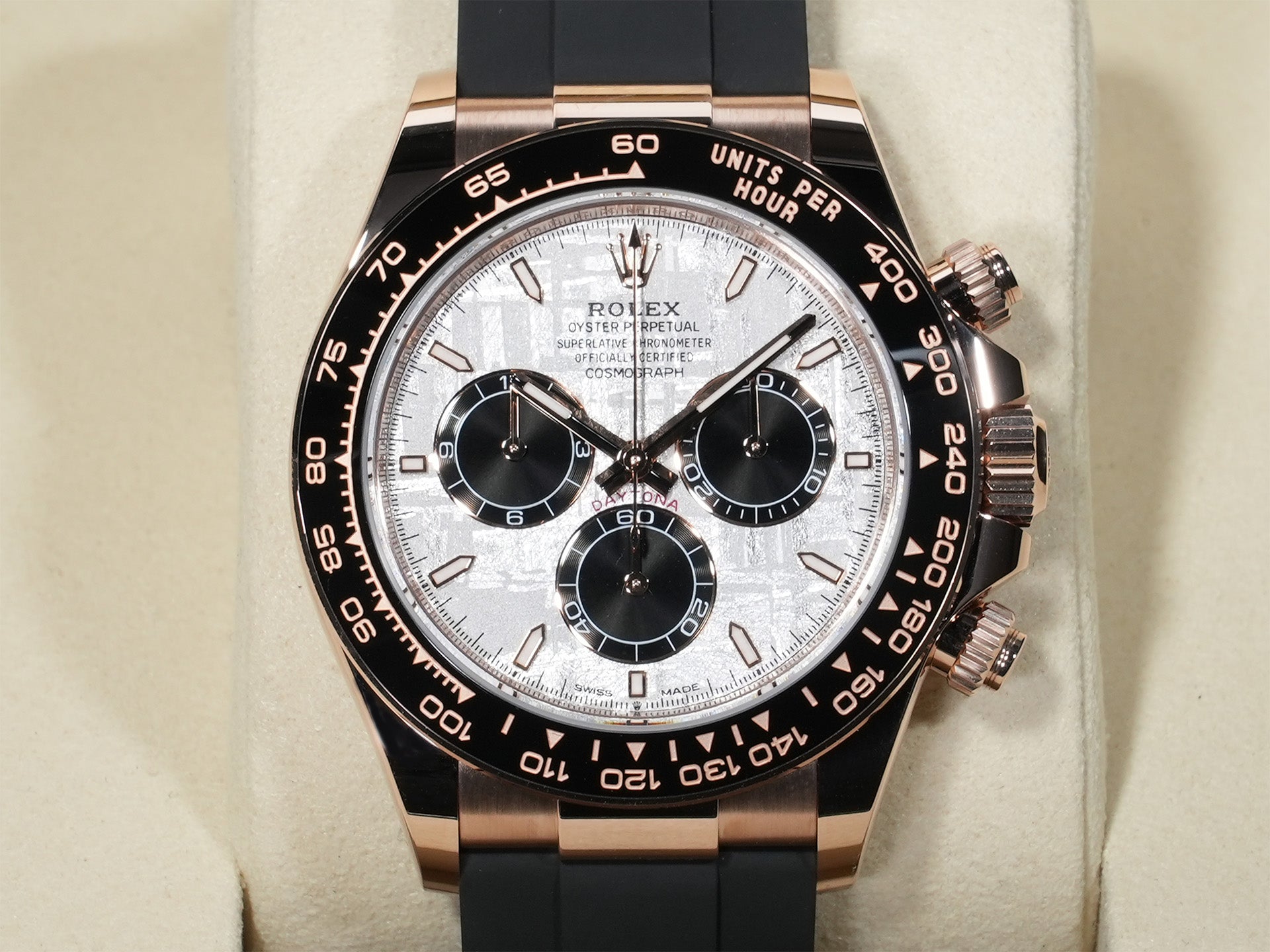 ロレックス デイトナ Ref.126515LN エバーローズゴールド メテオライト文字盤 未使用 7f6pdwjq