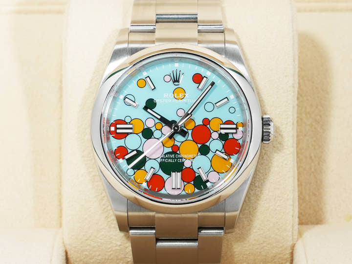 ロレックス オイスターパーペチュアル36 Ref.126000 ステンレススチール セレブレーションモチーフ文字盤 中古 jswiz9ji