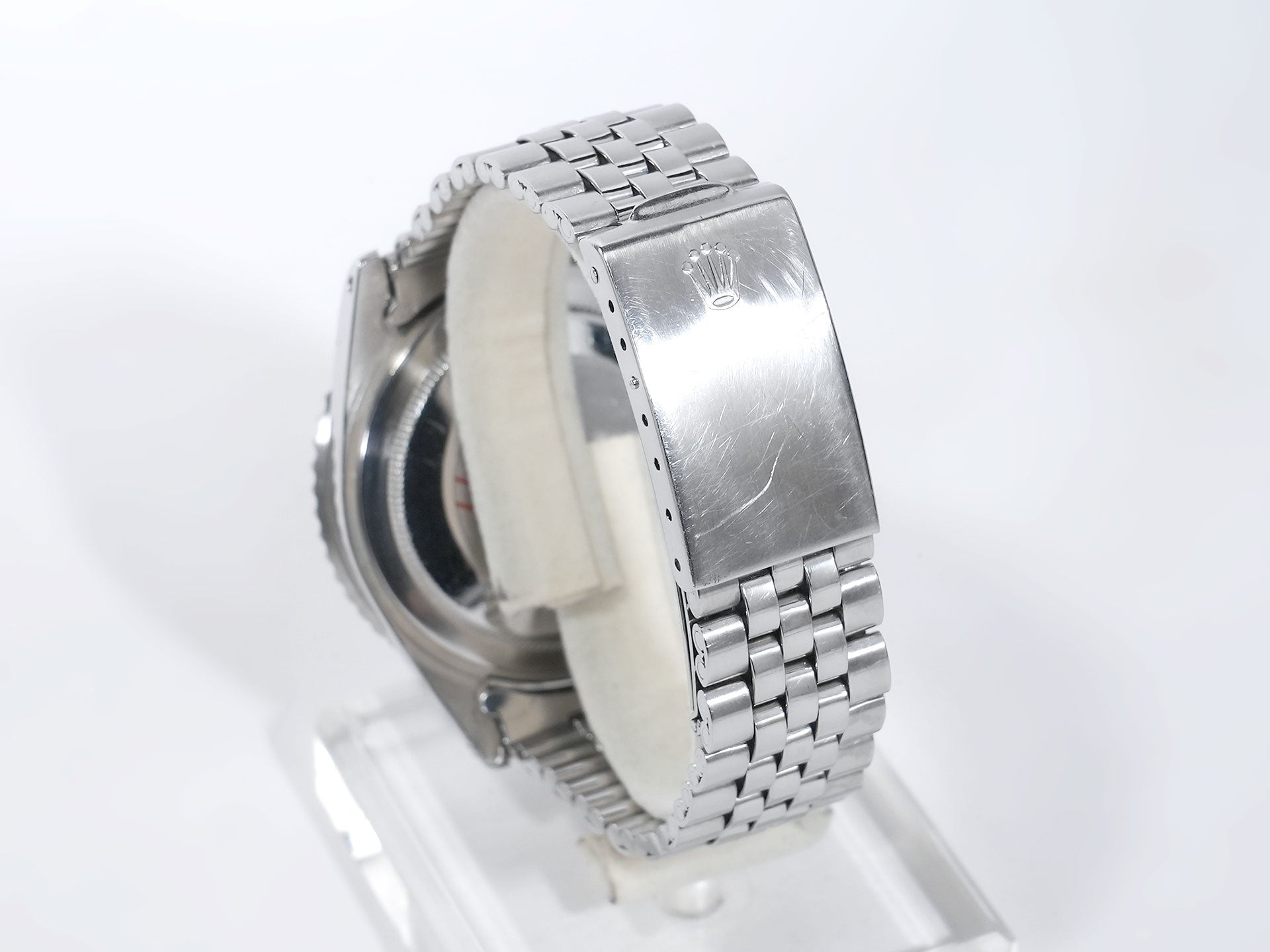 ロレックス GMTマスター Ref.1675 ステンレススチール ブラック文字盤 ジュビリーブレスレット 中古 twp6jqpc